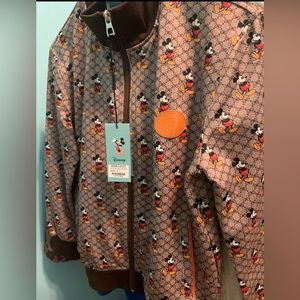 NWT brown bomber jacket medium